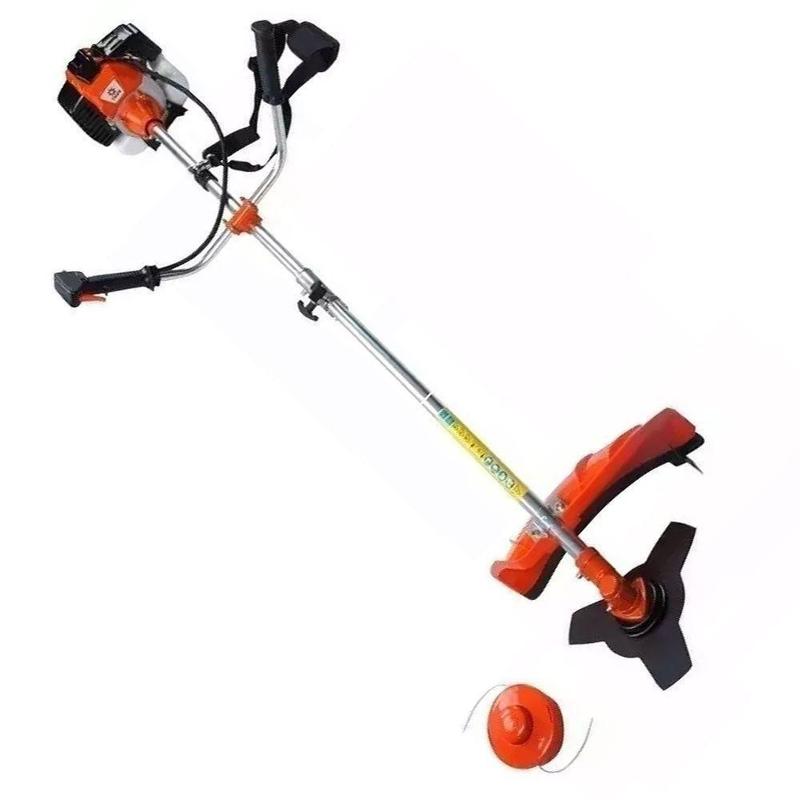 Roçadeira Nakasaki 63cc a Gasolina - Cortador de Grama 58cc - Sa